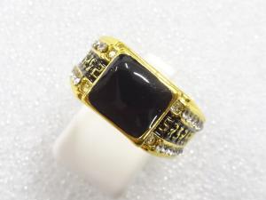 色石　指輪(18号)